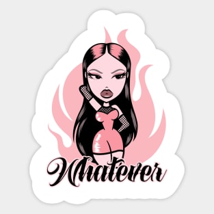 Whatever - Bad Girl Sticker